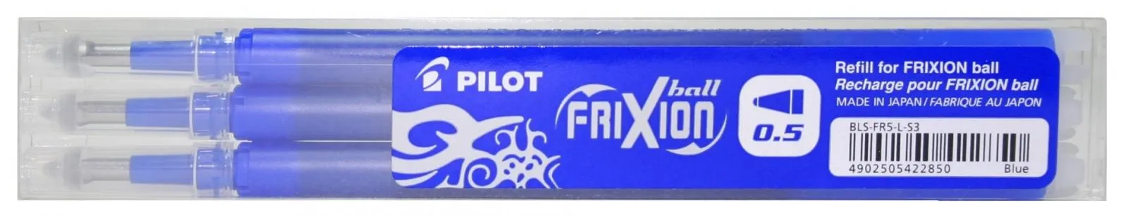 PILOT náplň Frixion 0,5 mm - modrá 3 ks