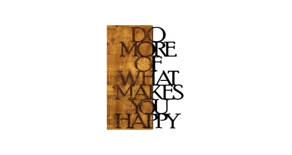 Dekorativní dřevěný doplněk na zeď - NÁPIS, 42 x 58 cm - II. jakost, POUZE OSOBNÍ ODBĚR