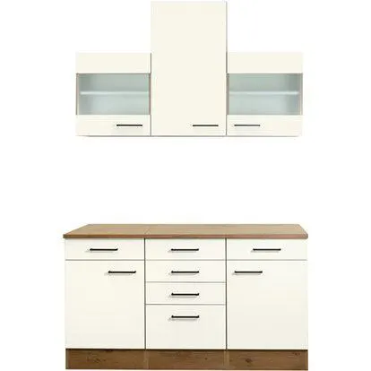 Flex-Well Kuchyňě Vintea 150 cm/typ 2 - bez el.spotřebičů a dřezu