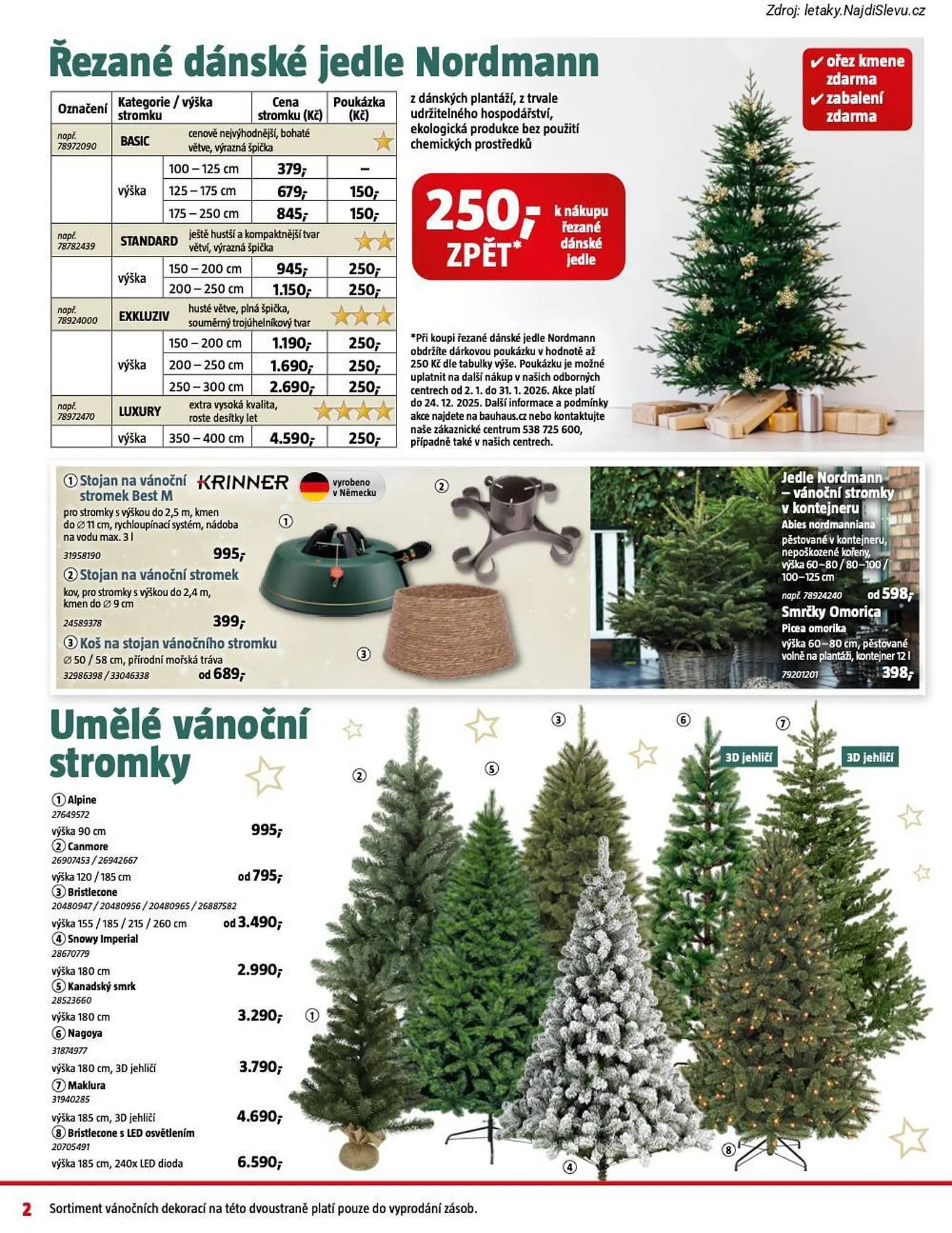 Bauhaus leták - 5. prosince 31. prosince 2025 - Page 2