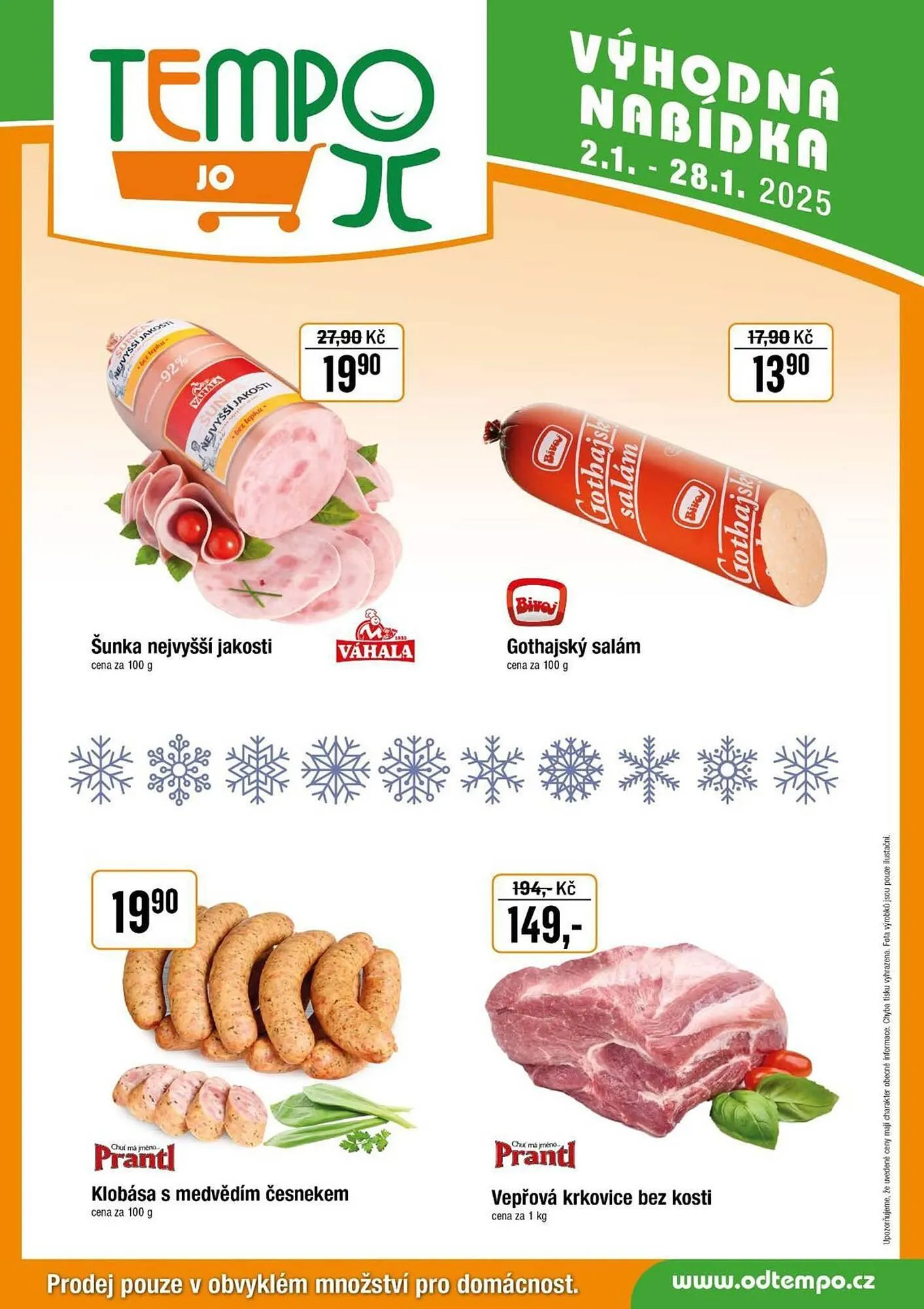 TEMPO leták - 3. ledna 28. ledna 2025 - Page 3