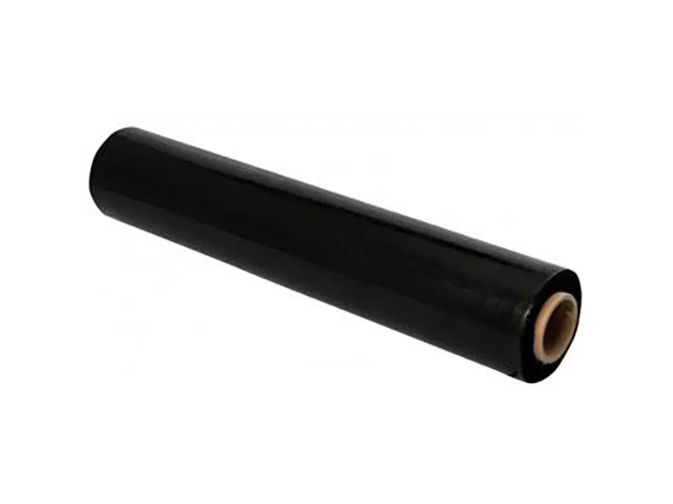 Fólie průtažná na roli 0,5x 190m, 0,017mm, černá