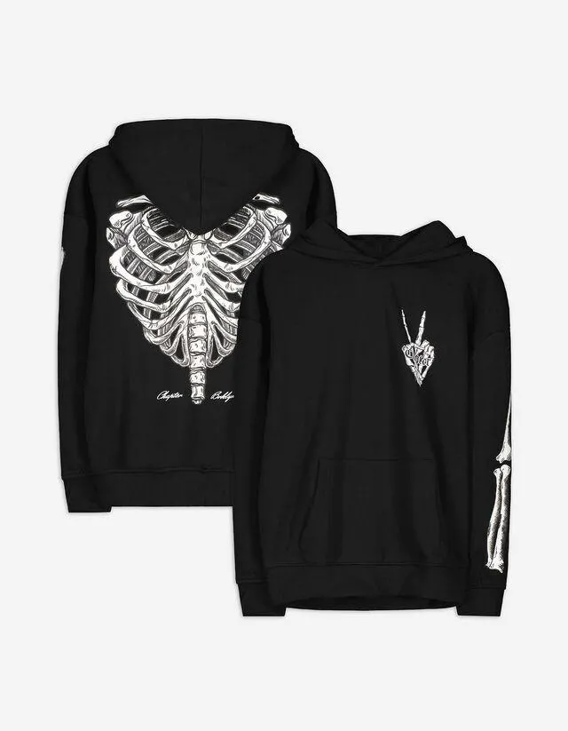 Mikina s kapucí - Nadmerný strih Oversized Fit