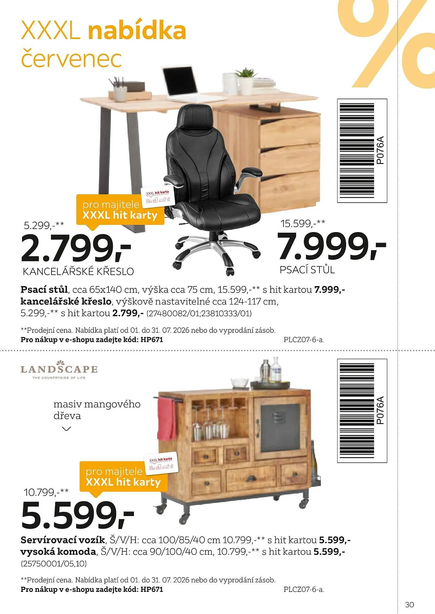 XXXLutz leták - 1. března 31. července 2026 - Page 30