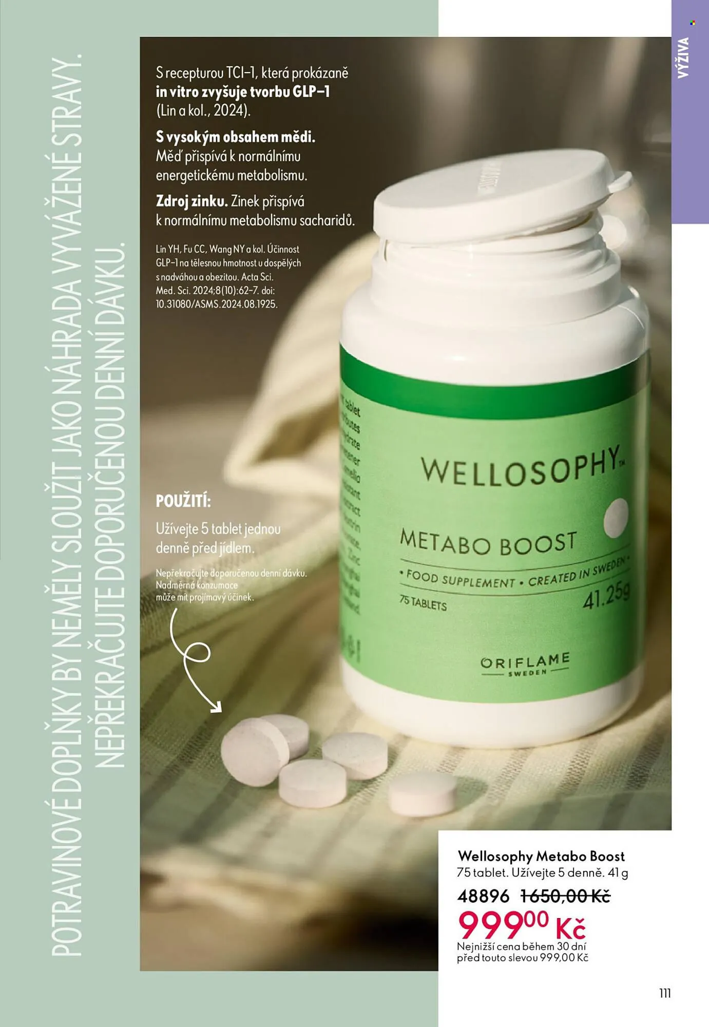 Oriflame leták - 30. prosince 20. ledna 2026 - Page 111