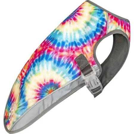 Canada Pooch chladicí vesta Chill Seeker vel. 22 tie dye