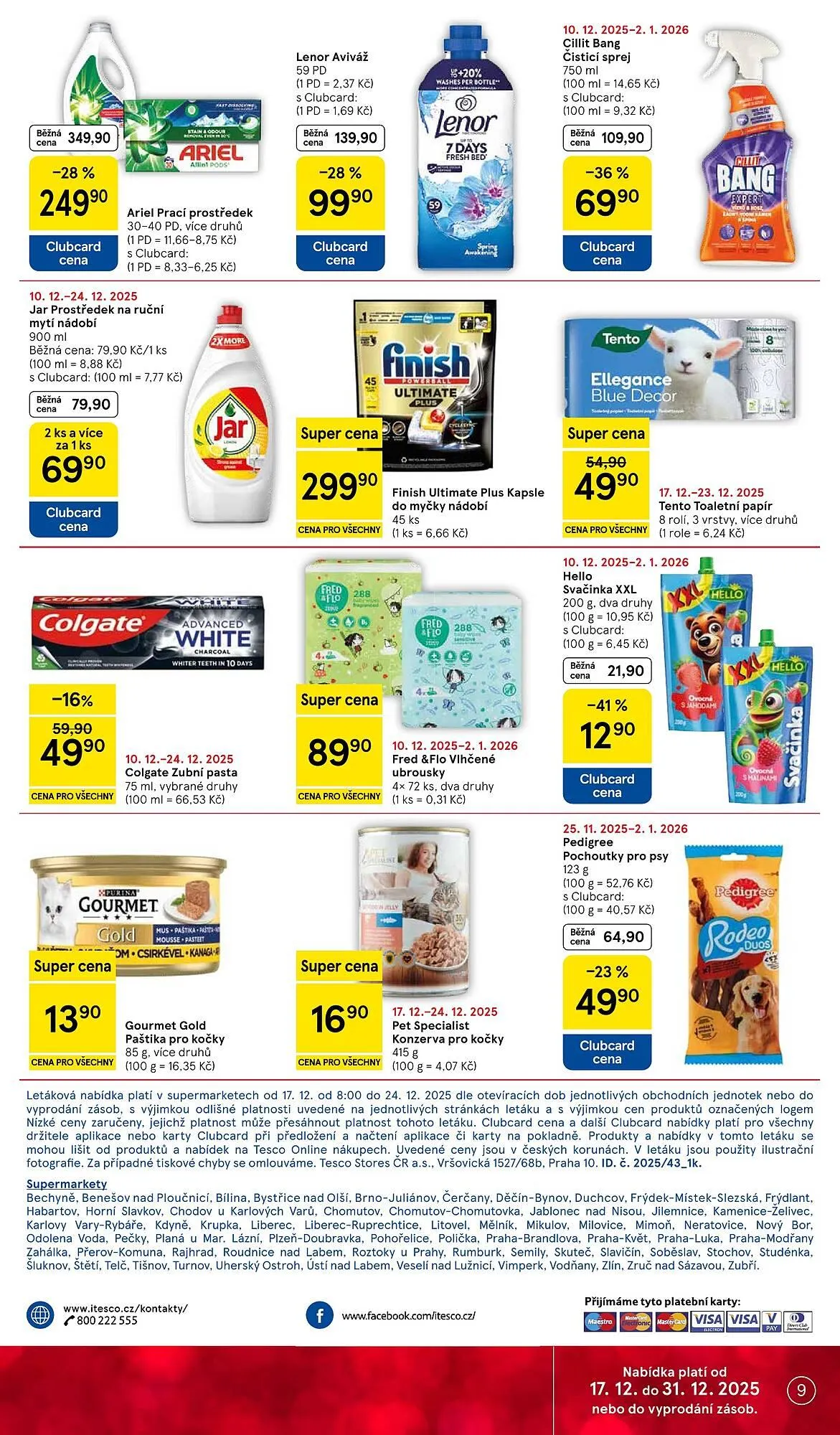 Tesco leták - 17. prosince 24. prosince 2025 - Page 9