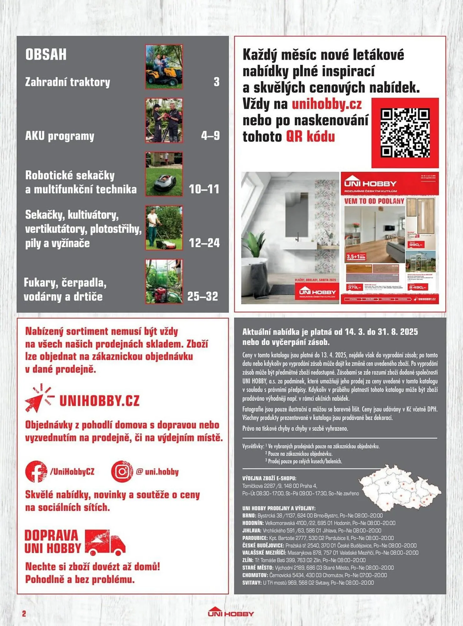 Uni Hobby leták - 14. března 31. prosince 2025 - Page 2