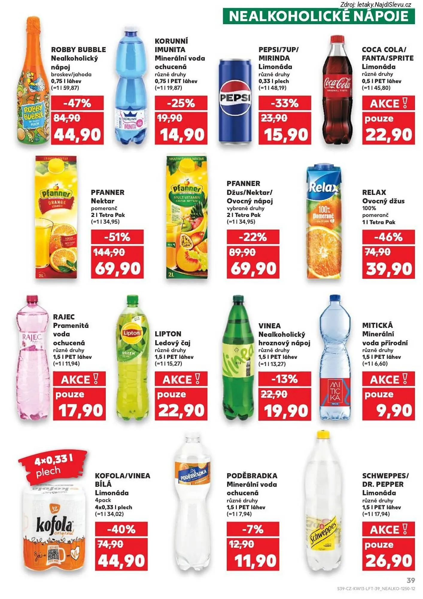 Kaufland leták - 25. března 31. března 2026 - Page 39
