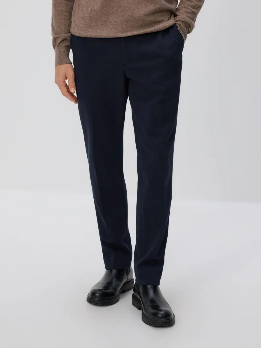 Oblekové kalhoty slim fit