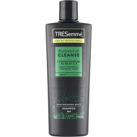 TRESemmé Replenish & Cleanse šampon na vlasy s vitamíny na mastné vlasy, 400 ml