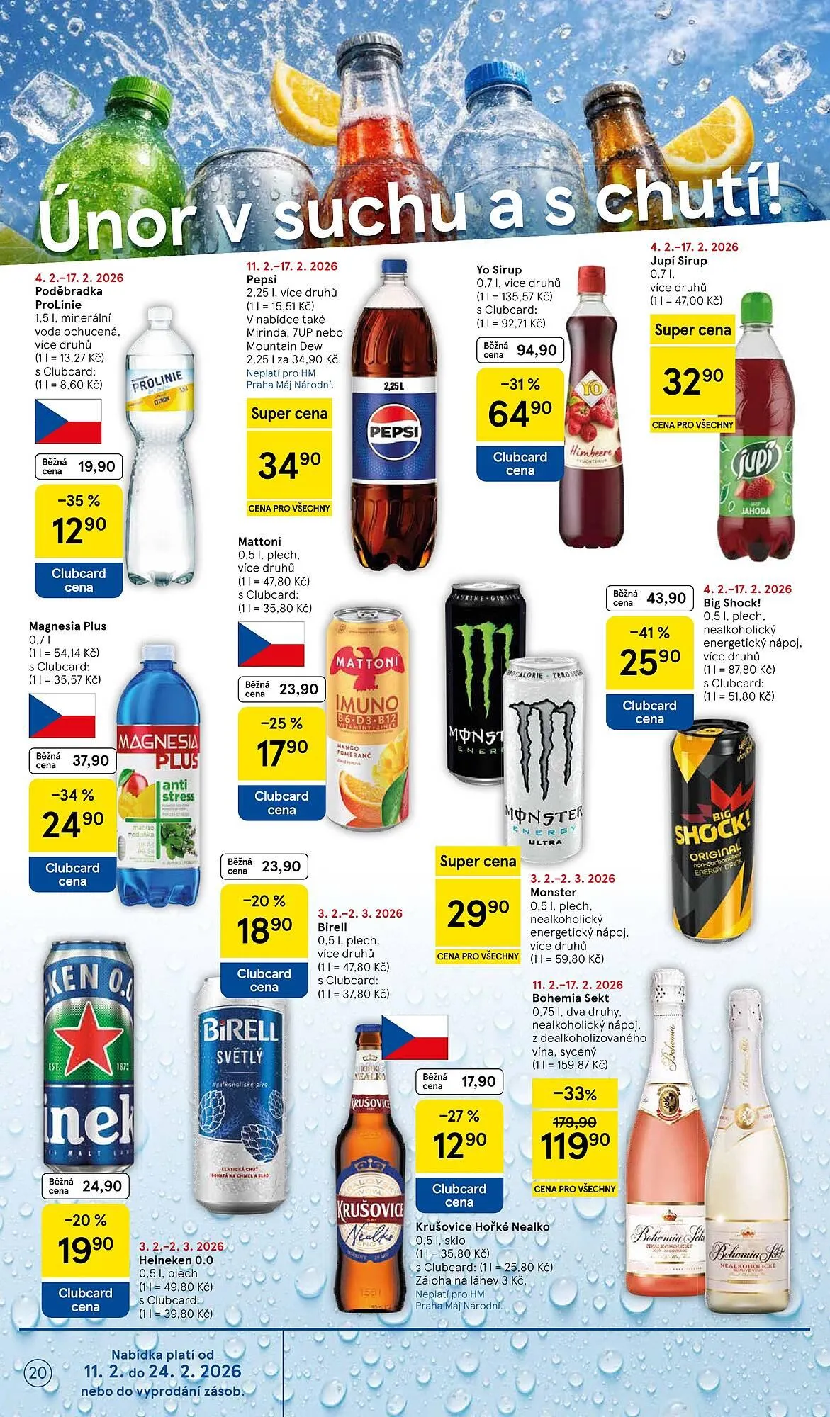 Tesco leták - 11. února 17. února 2026 - Page 20