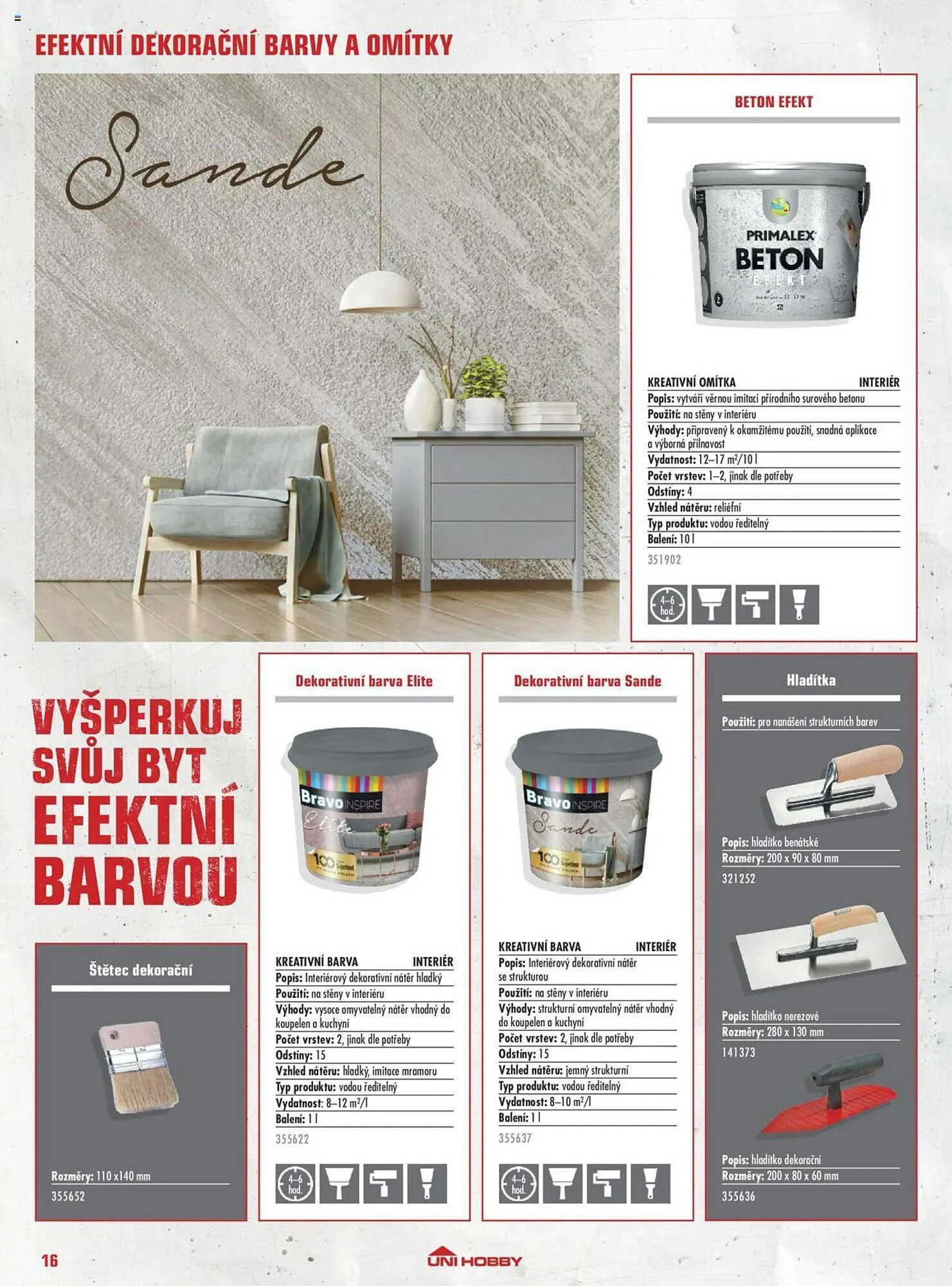 Uni Hobby leták - 19. května 30. září 2023 - Page 16