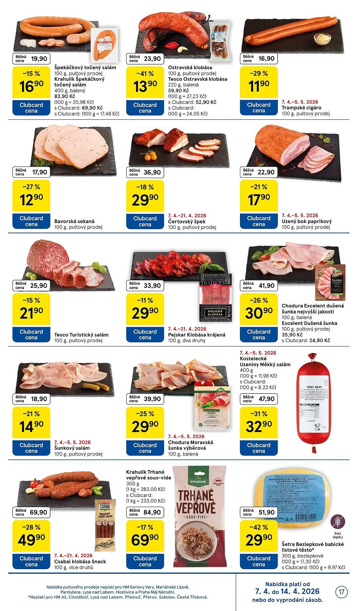 Tesco leták - 7. dubna 14. dubna 2026 - Page 17