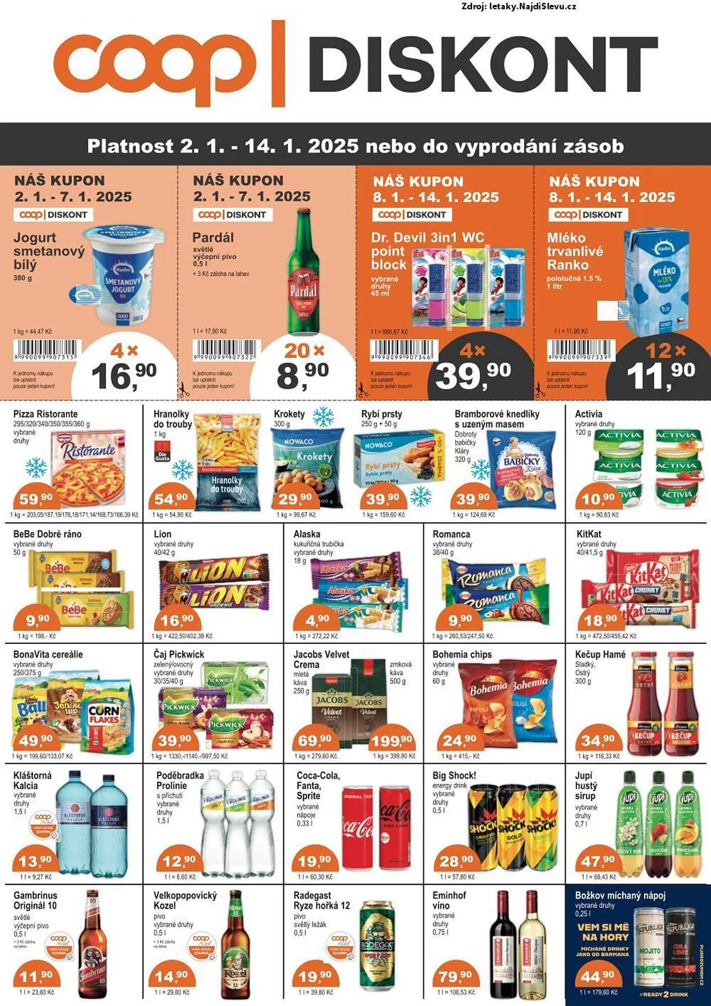 Coop leták - 2. ledna 14. ledna 2025 - Page 1