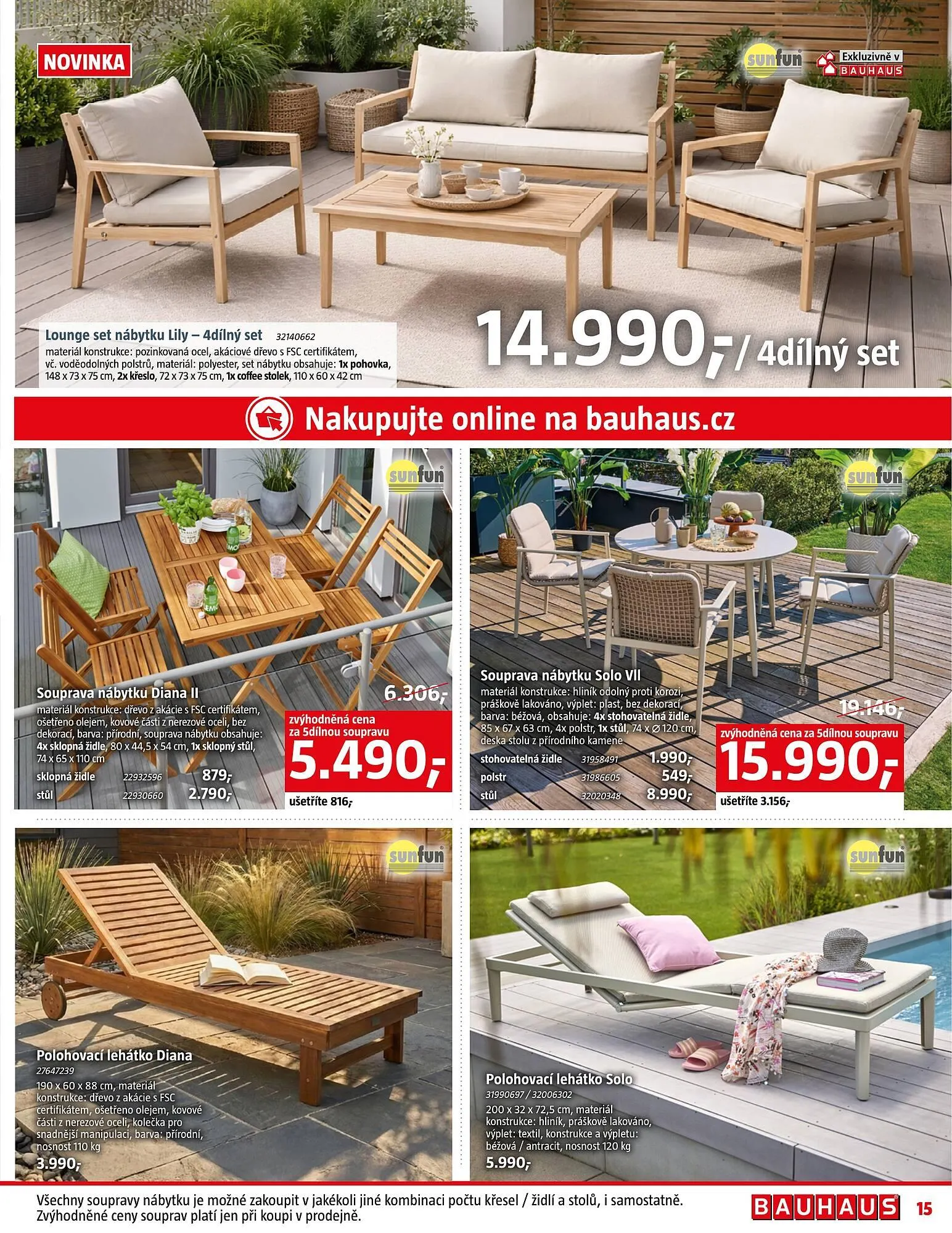 Bauhaus leták - 2. dubna 29. dubna 2026 - Page 15