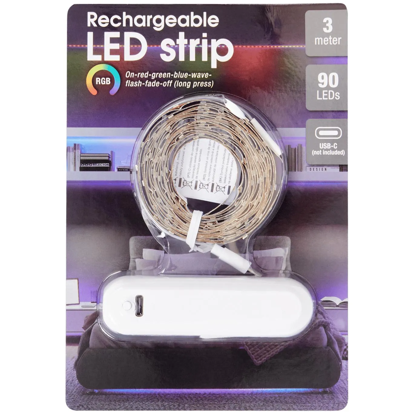 Nabíjecí LED pásek