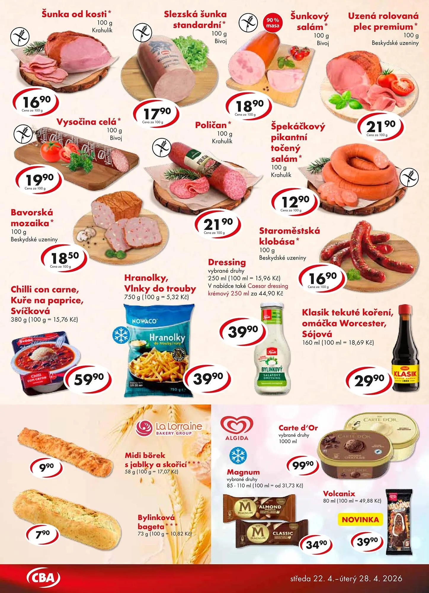CBA leták - 22. dubna 28. dubna 2026 - Page 3