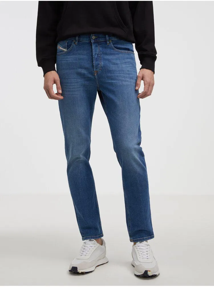 Modré pánské slim fit džíny Diesel