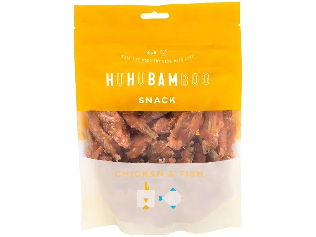 Huhubamboo ryba s kuřecím 250g