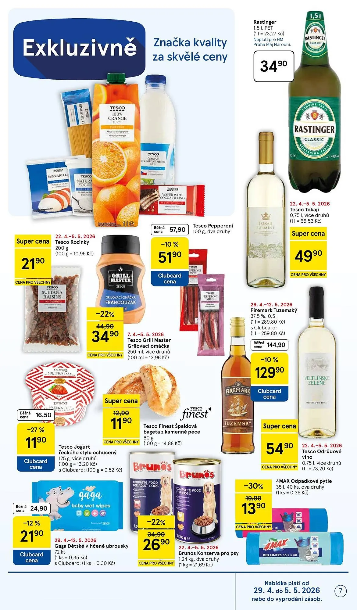 Tesco leták - 29. dubna 5. května 2026 - Page 7