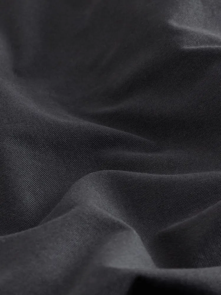 Tmavošedá - Klasicky padnoucí - Košile Oxford s dlouhými rukávy