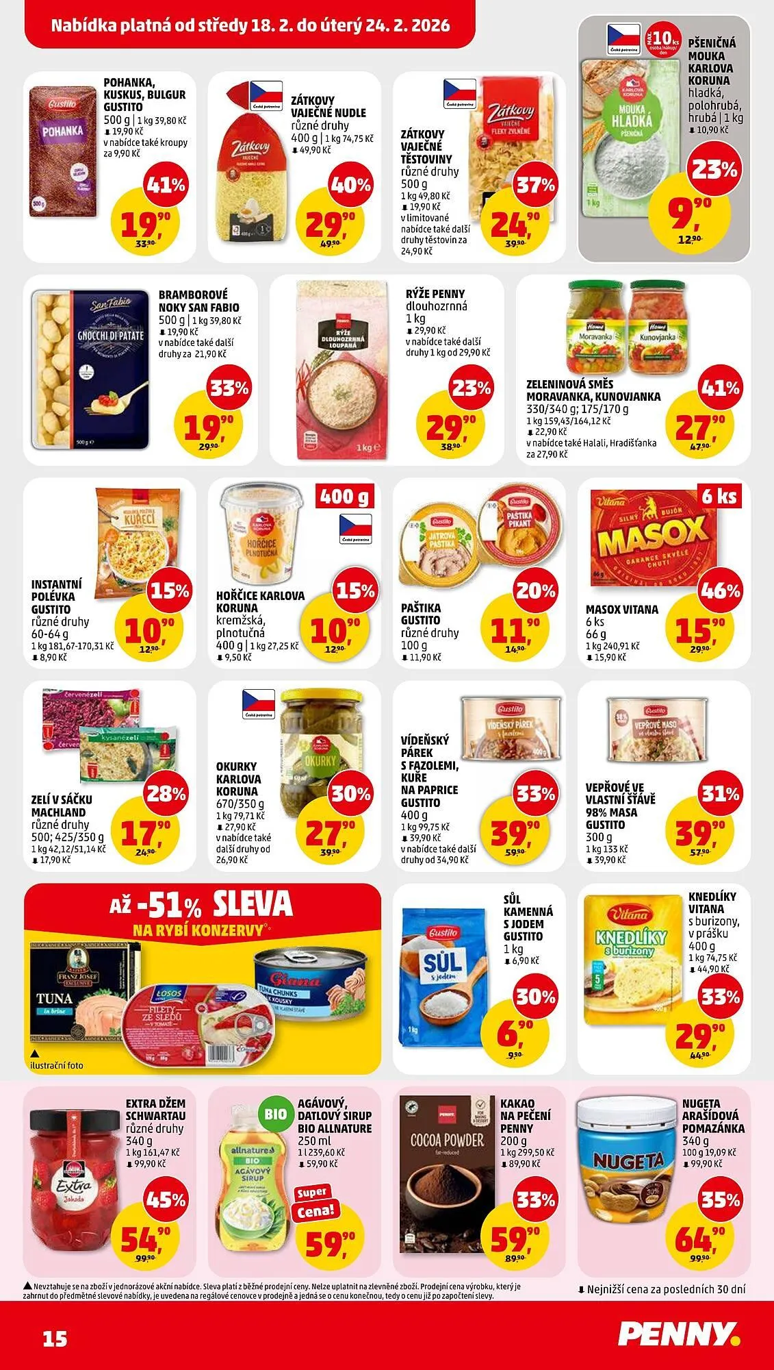 Penny Market leták - 18. února 24. února 2026 - Page 15
