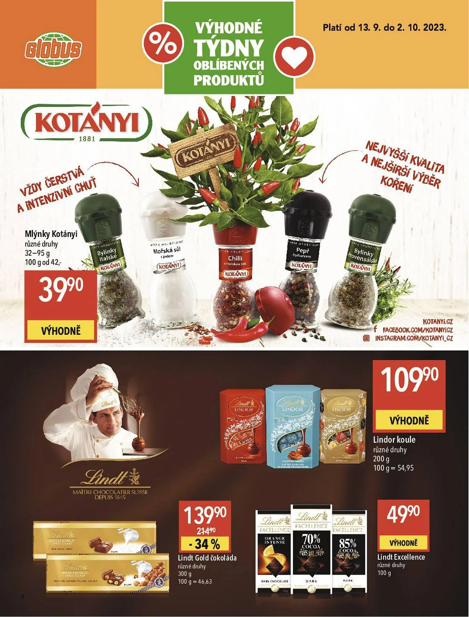 Globus leták - 13. září 2. října 2023 - Page 8