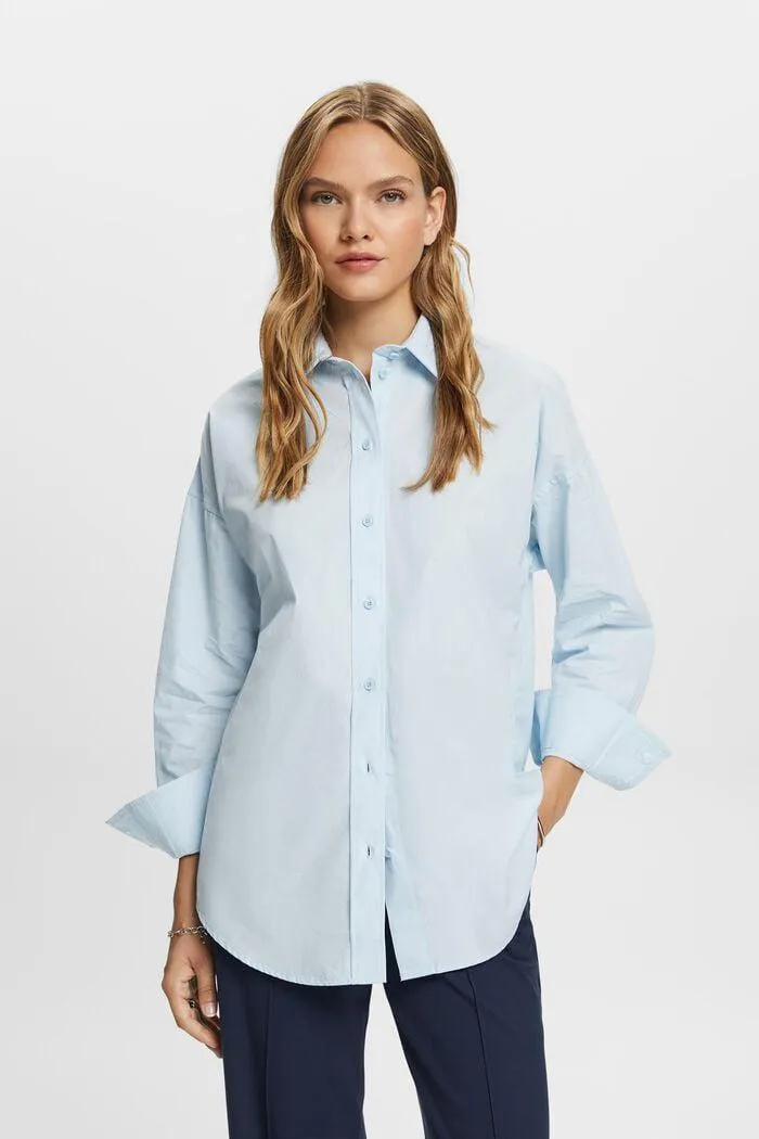 Blusa camisera oversize