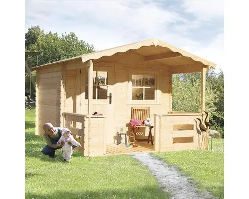 Dřevěný zahradní domek BPP Tomáš 2 přírodní 298 x 451 cm