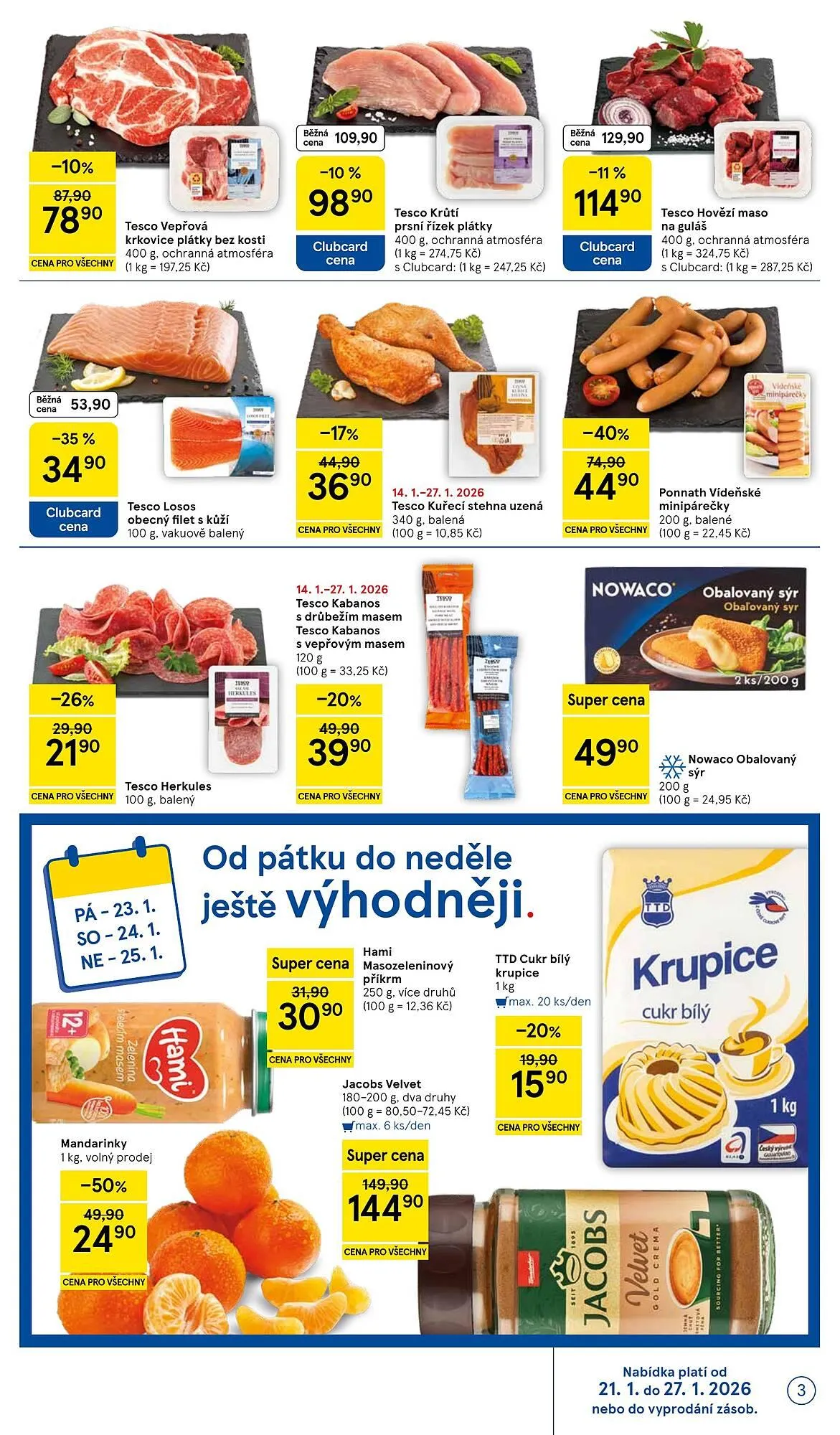 Tesco leták - 21. ledna 27. ledna 2026 - Page 3