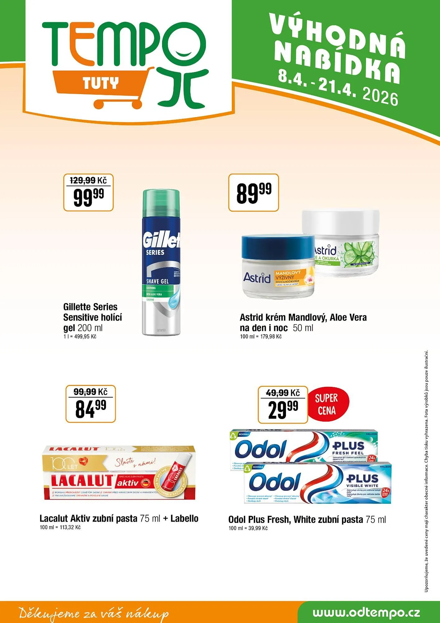 TEMPO leták - 8. dubna 21. dubna 2026 - Page 16