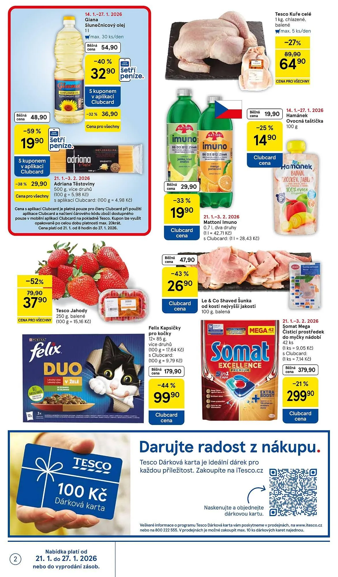 Tesco leták - 21. ledna 27. ledna 2026 - Page 2