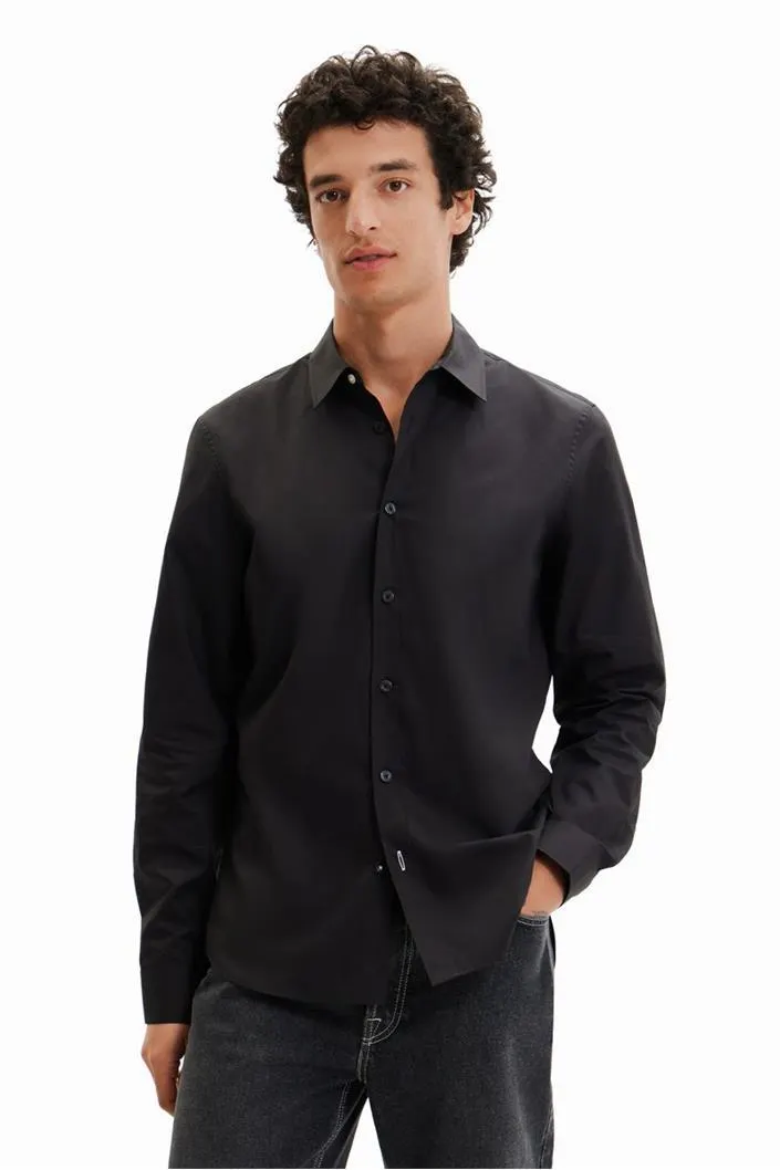 košile Desigual Armand negro