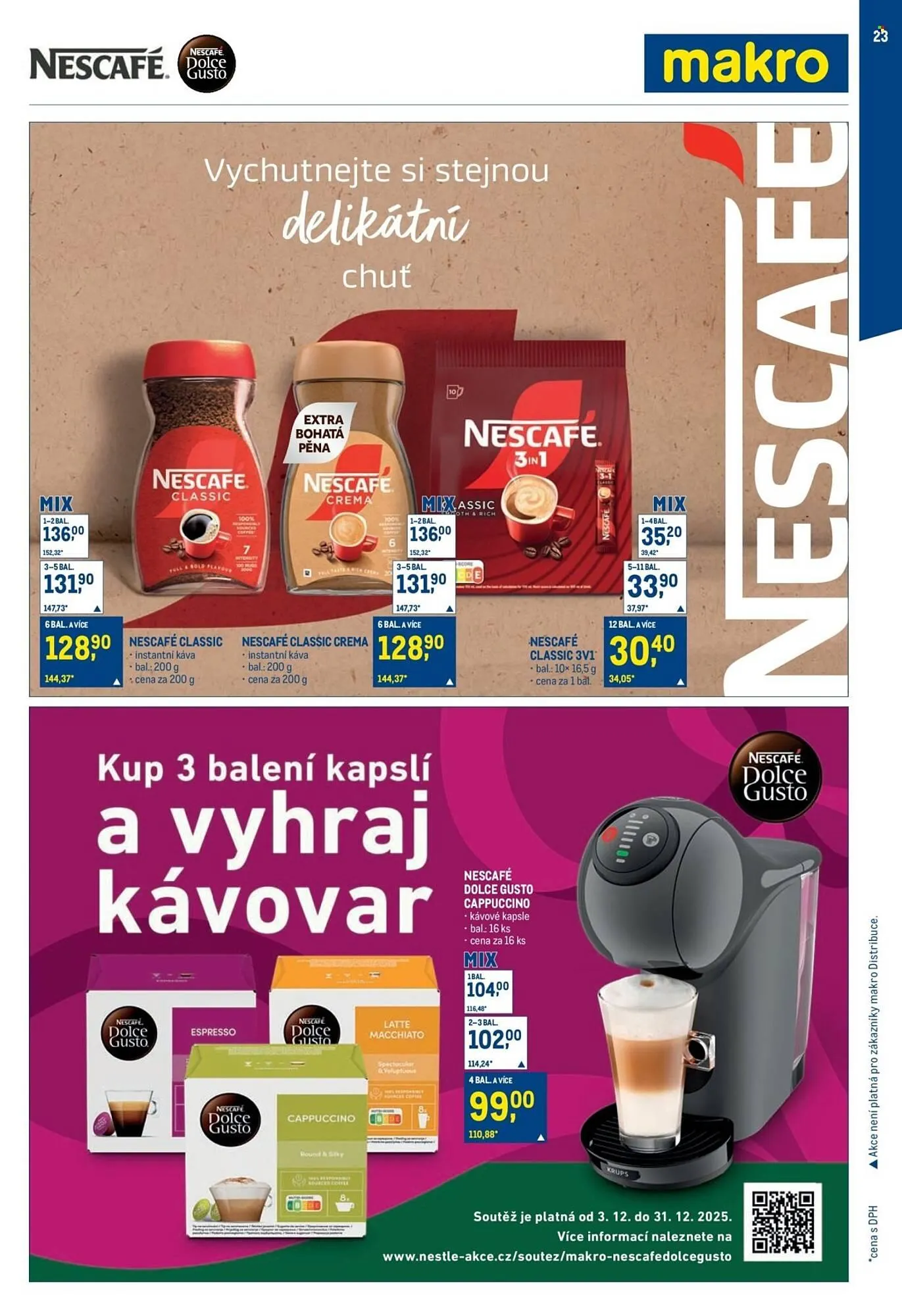 Makro leták - 3. prosince 31. prosince 2025 - Page 23
