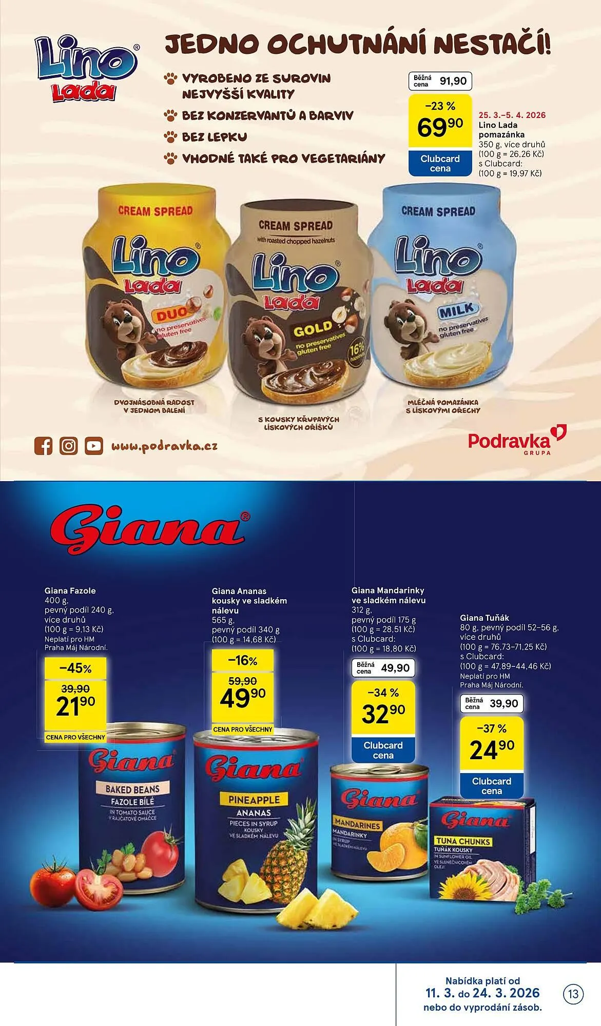 Tesco leták - 11. března 5. dubna 2026 - Page 13