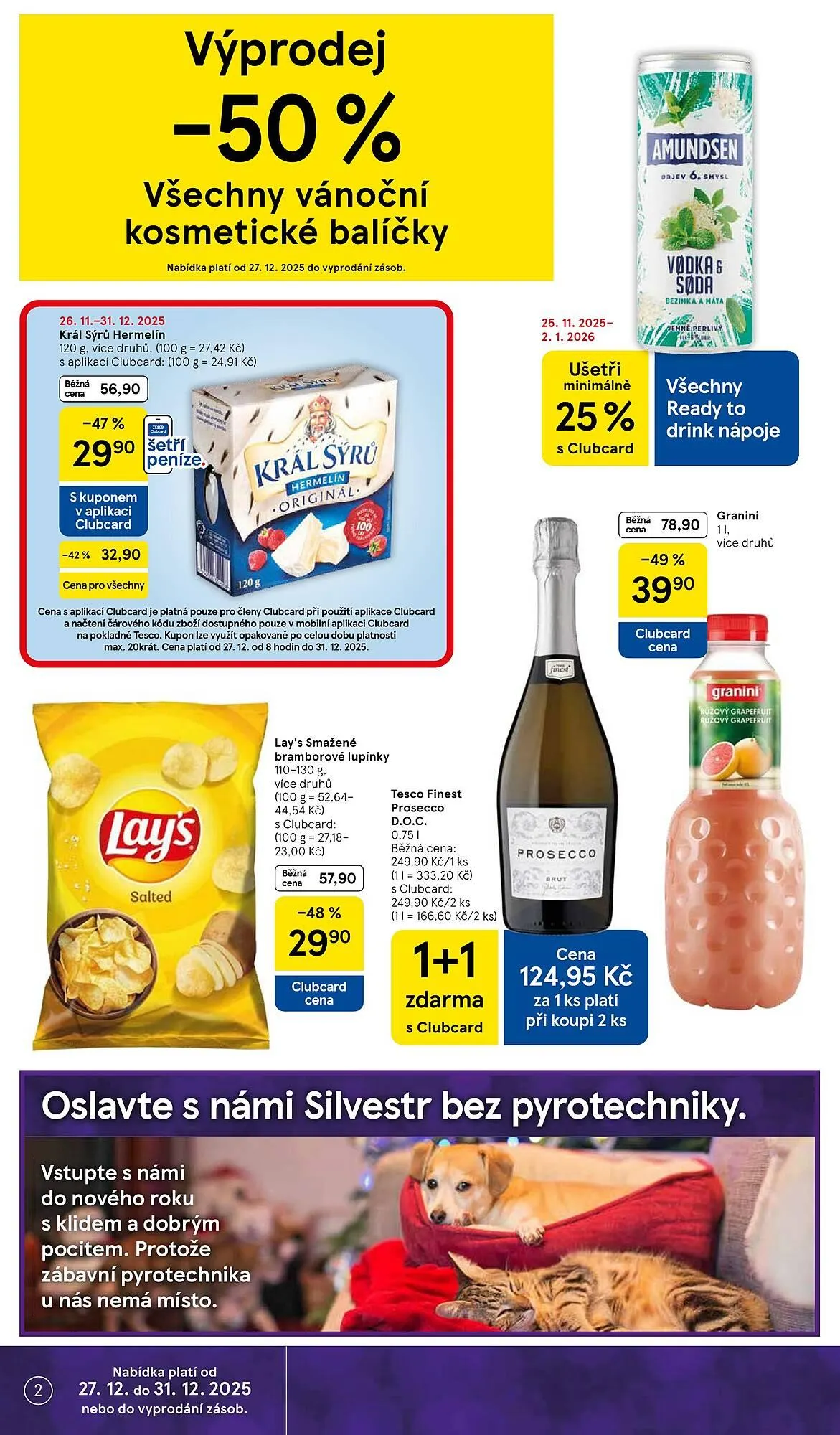 Tesco leták - 27. prosince 31. prosince 2025 - Page 2