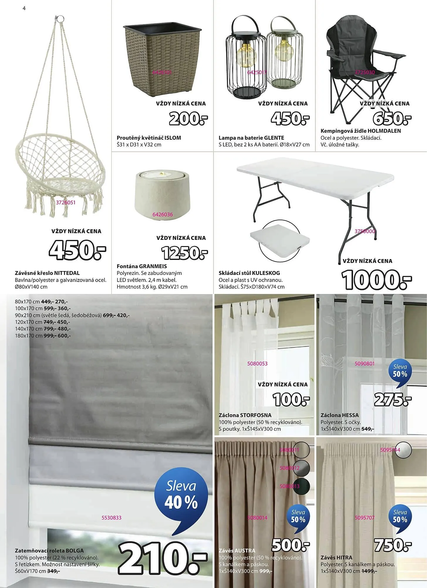 JYSK leták - 22. dubna 26. dubna 2026 - Page 4