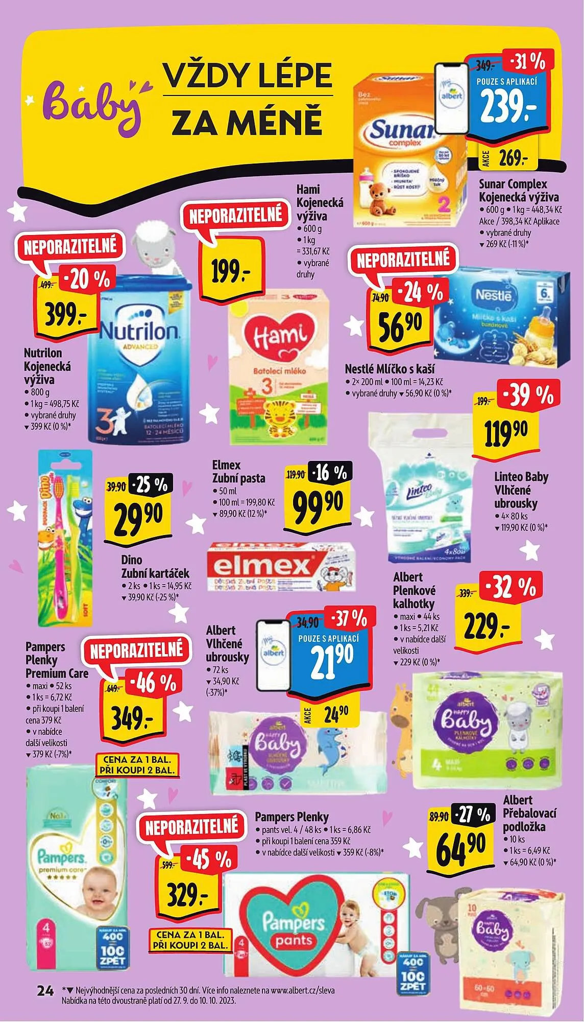 Albert Hypermarket leták - 27. září 3. října 2023 - Page 24