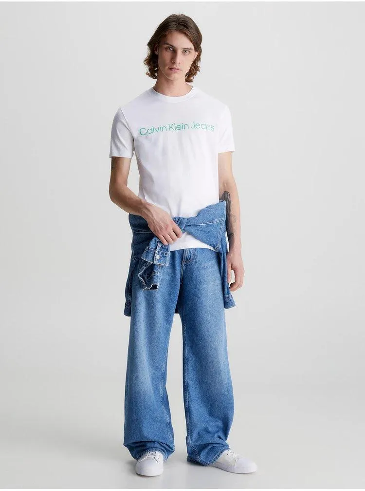 Bílé pánské tričko Calvin Klein Jeans