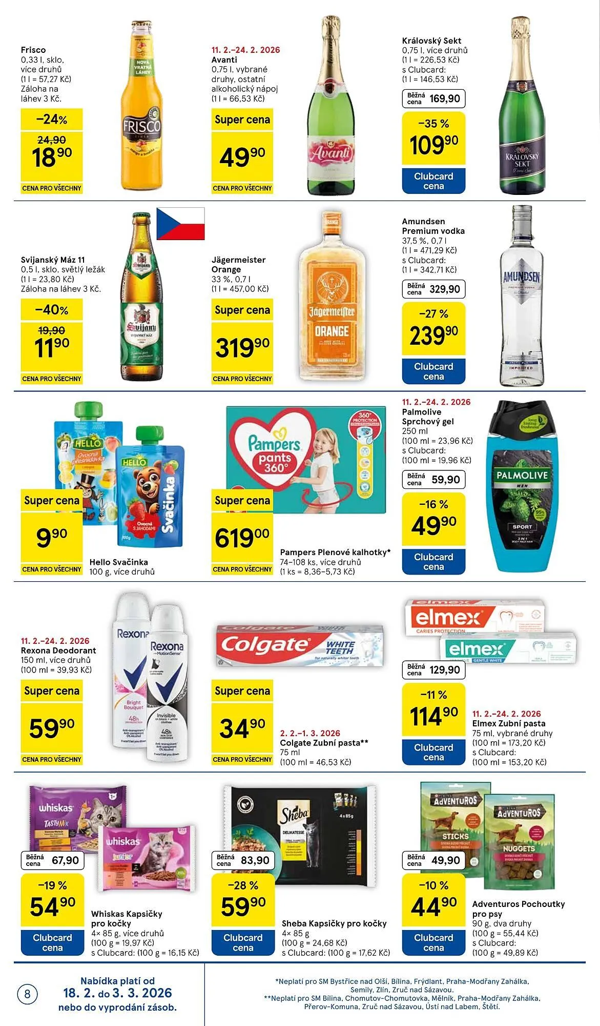 Tesco leták - 18. února 24. února 2026 - Page 8