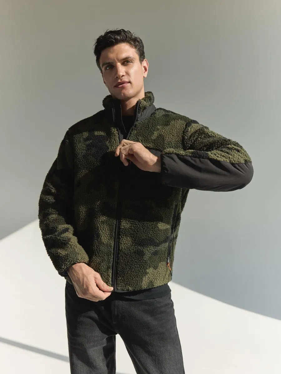 Šerpa bunda se stojáčkem