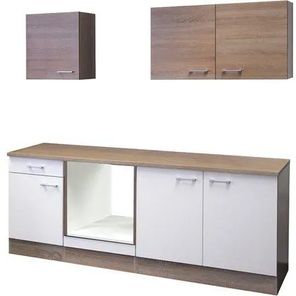 Flex-Well Kuchyně Florida 210 cm/typ 10 - bez el.spotřebičů a dřezu