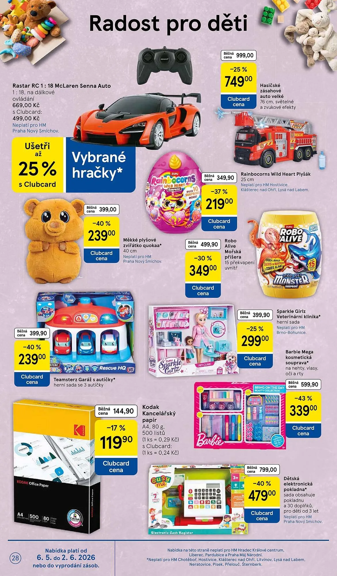 Tesco leták - 6. května 12. května 2026 - Page 28