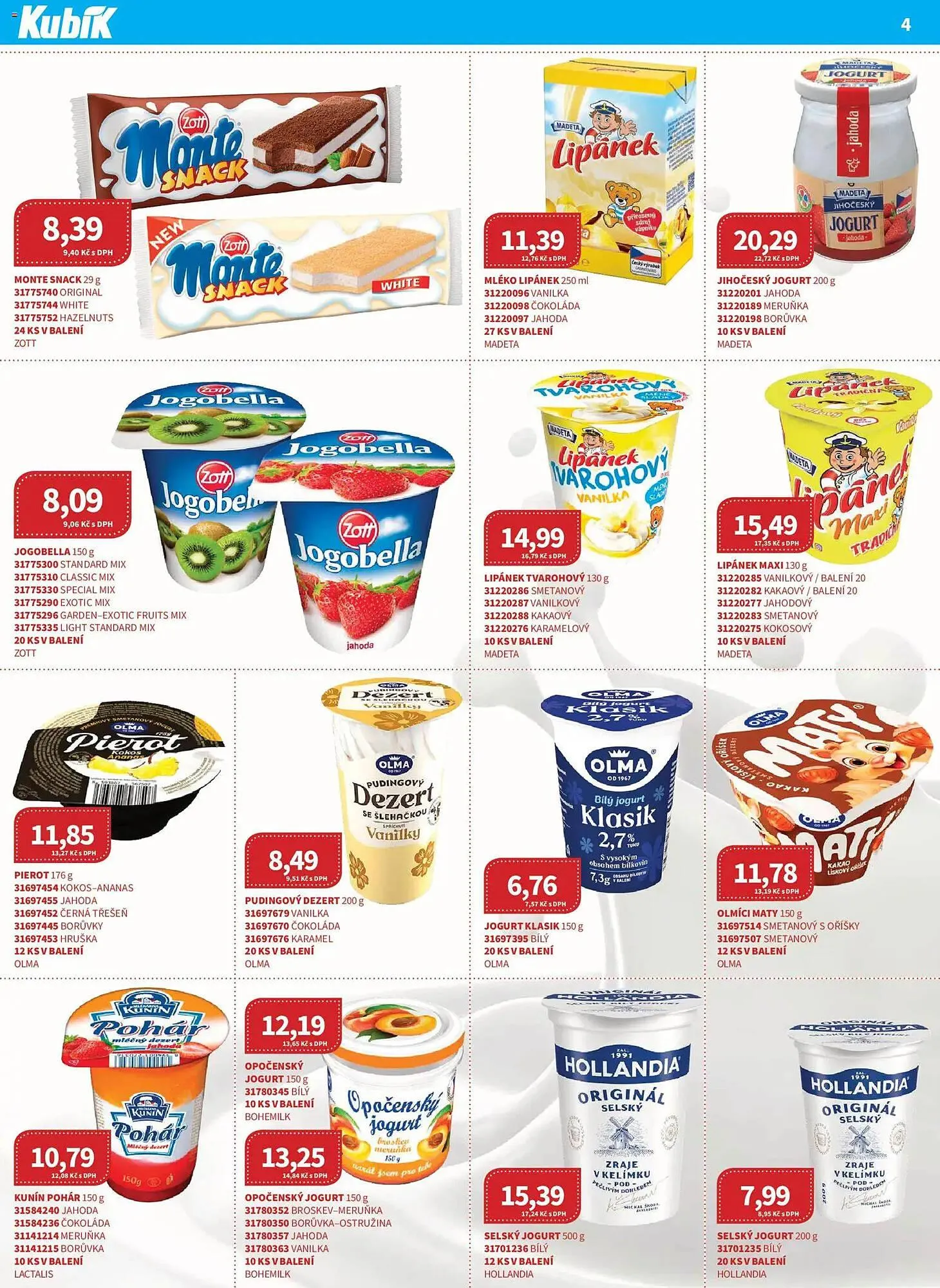 Kubík potraviny leták - 1. března 31. března 2026 - Page 4