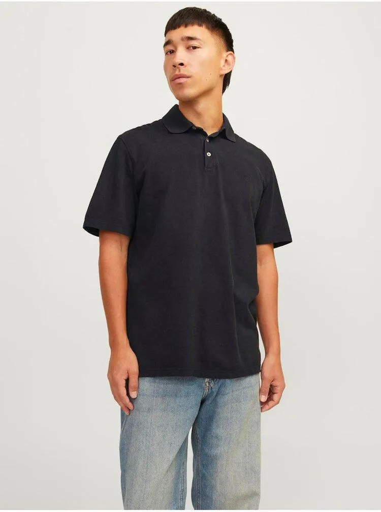 Černé pánské polo tričko Jack & Jones William