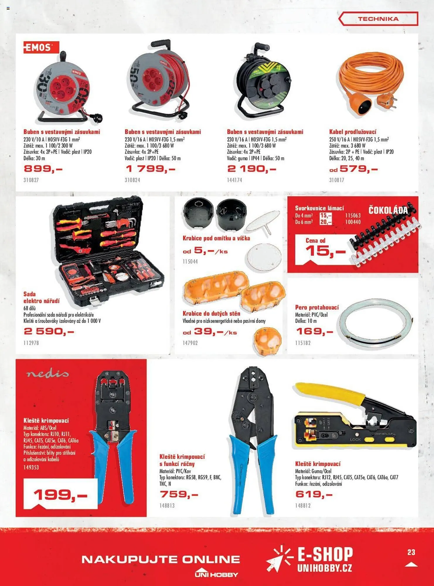Uni Hobby leták - 1. srpna 25. srpna 2024 - Page 23