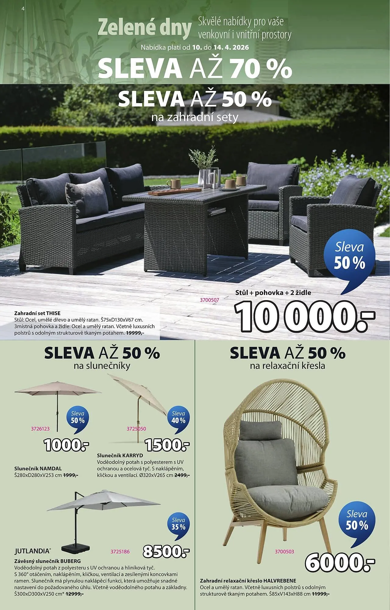 JYSK leták - 10. dubna 14. dubna 2026 - Page 4