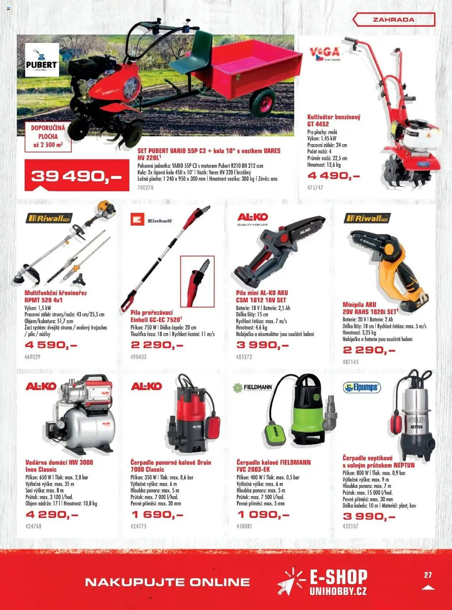 Uni Hobby leták - 2. října 26. října 2025 - Page 27