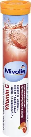 šumivé tablety vitamín C s příchutí červeného pomeranče, 82 g